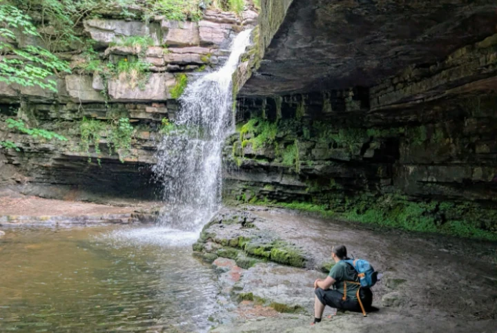 Summerhill Force and Gibson's Cave near Barnard Castle